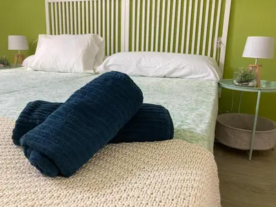 Cama o camas de una habitación en Apartamento Alba