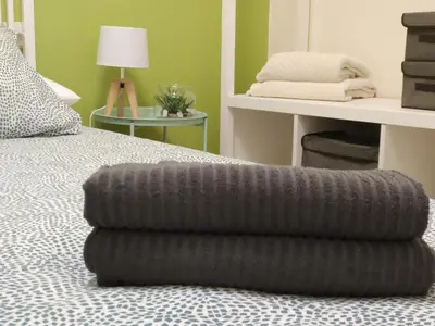 Cama o camas de una habitación en Apartamento Alba