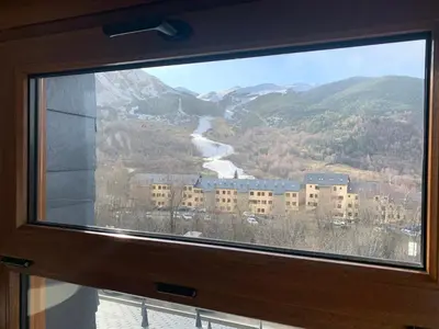 Plano de Ático en Cerler con vistas a las montañas