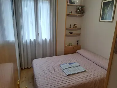 Cama o camas de una habitación en COMO EN TU CASA Canfranc Estación