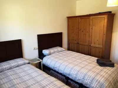 Cama o camas de una habitación en Apartamento Santa Elena VUT-HU-20-093