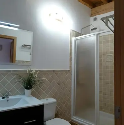 Un baño de B&B La Atalaya