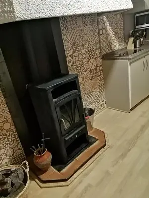 Una cocina o zona de cocina en Casa tia Juanita