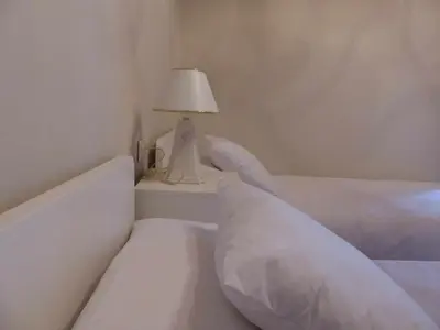 Cama o camas de una habitación en Apartamento Ábside de San Juan II
