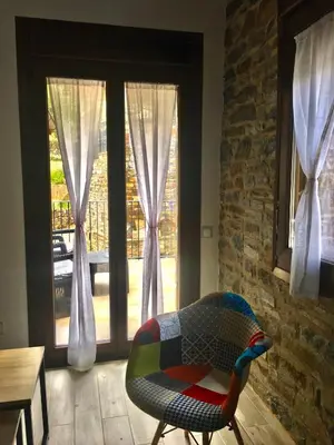 Zona de estar de Apartamentos Bajo Peña Apartamentos Sanlorien