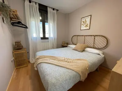 Cama o camas de una habitación en Apartamento La Añaza