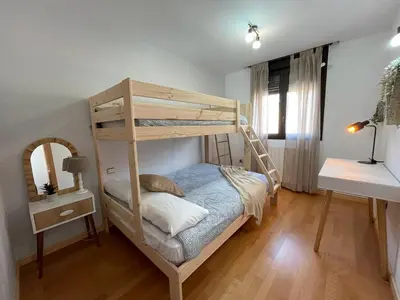 Cama o camas de una habitación en Apartamento La Añaza