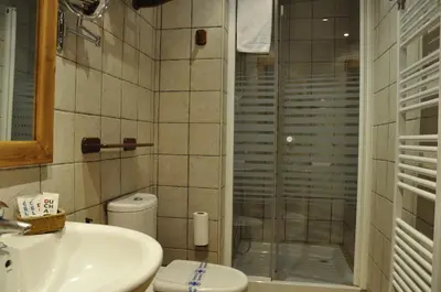 Un baño de Apartamentos Los Pirineos - Atencion personal