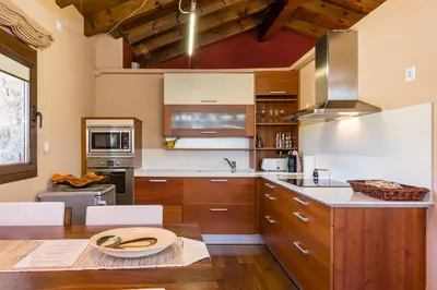 Una cocina o zona de cocina en L'Estança de L'Era