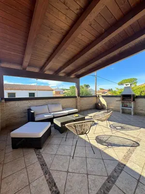 Zona de estar de Casa Rural Maria Isabel