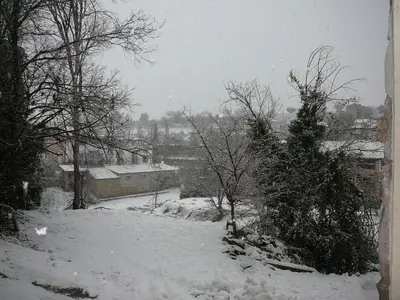 Casa Carbonero en invierno