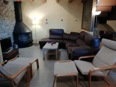 Zona de estar de Casa Carbonero