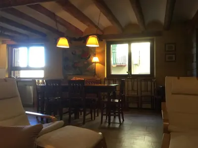 Zona de estar de Casa Carbonero