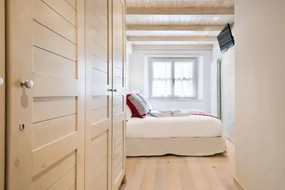 Cama o camas de una habitación en Luderna - Apartamento con terraza Val de Ruda A28 les Ours Polaires