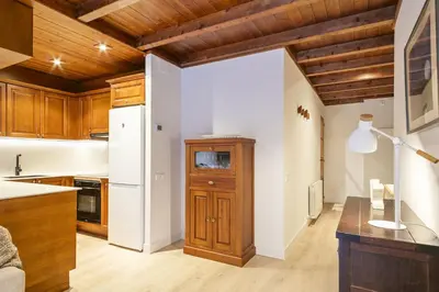 Una cocina o zona de cocina en Luderna - Apartamento Val de Ruda A5 Orla