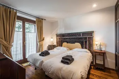 Cama o camas de una habitación en Mauberme by SeaMount Rentals