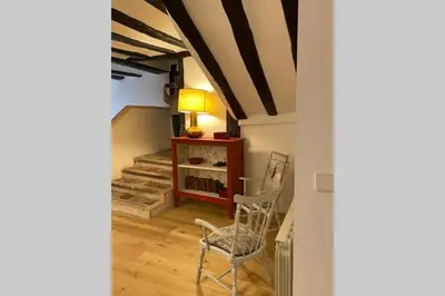 Zona de estar de Casa Larriz