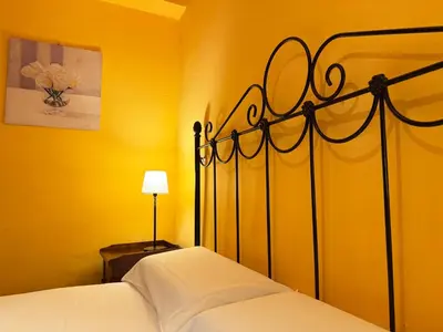 Cama o camas de una habitación en Cal Crispi