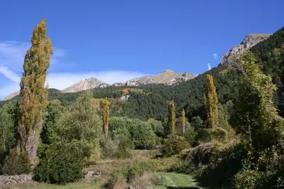 Paisaje cerca de esta villa
