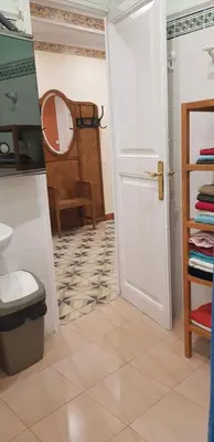 Un baño de Piso romantico y espacioso