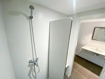 Un baño de Tiendas safari Chill-Outdoor