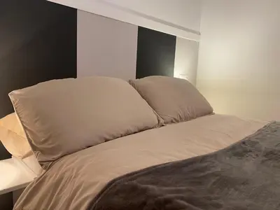 Cama o camas de una habitación en Apartamento Casa Latre