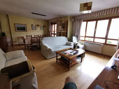 Zona de estar de Apartamento céntrico, destino Sallent de Gallego