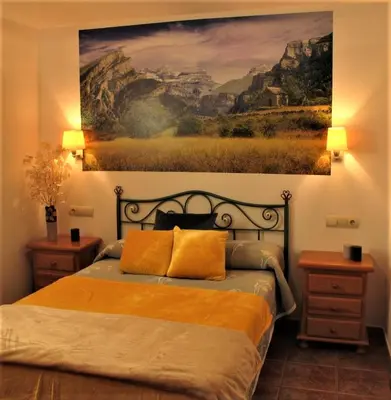 Cama o camas de una habitación en Casa Ortiz