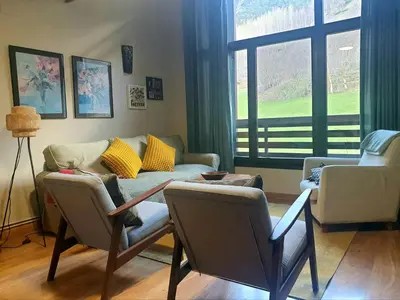 Zona de estar de Dúplex Àreu, Pallars