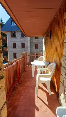 Un balcón o terraza de APARTAMENTO SAPPORO VIELHA