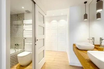Un baño de ATOPADIZO Preciosa Casa en el Pirineo Aragonés, Panticosa