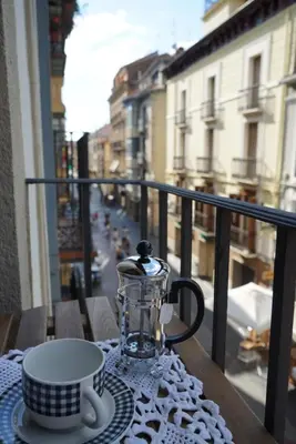 Un balcón o terraza de Apartamento «El Balcón de la Calle Mayor»