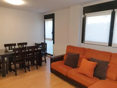 Zona de estar de Apartamento Vive Jaca
