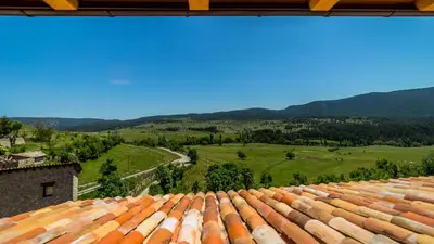 Vista general de una montaña o vista desde el apartamento