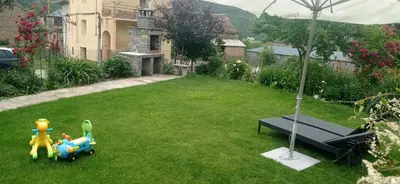 Jardín al aire libre en Borda Diego