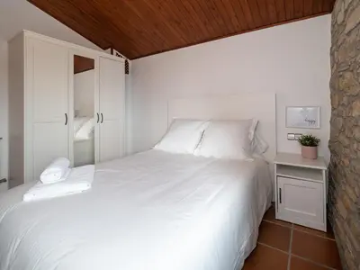 Cama o camas de una habitación en eva y maría CASA RURAL