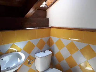 Un baño de Albergue A'Noguera