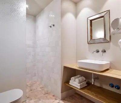 Un baño de Pamplonapartments Pozo Blanco