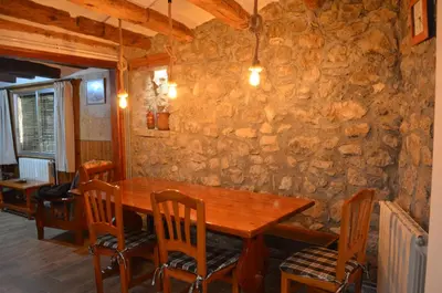 Zona de estar de Casa Corroncui
