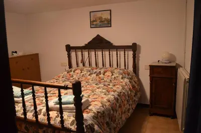 Cama o camas de una habitación en Casa Corroncui