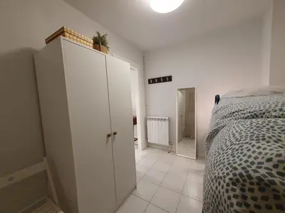 Cama o camas de una habitación en Apartamento Goxoa