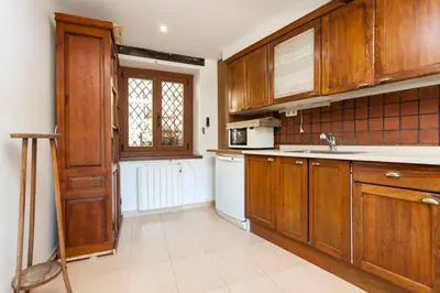Una cocina o zona de cocina en Casa Marieta Escarrilla