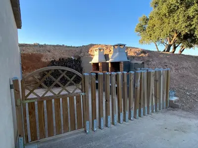 Paisaje cerca of this country house