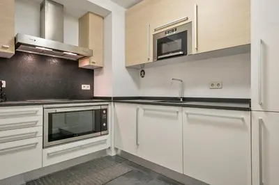 Una cocina o zona de cocina en Luderna - Apartamento con terraza Barrados
