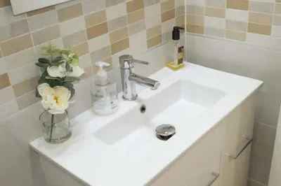 Un baño de Apartamenticos Plaza Las Armas