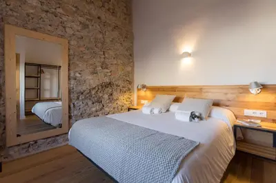 Cama o camas de una habitación en Casa Rural Boutique - Ca Bolo