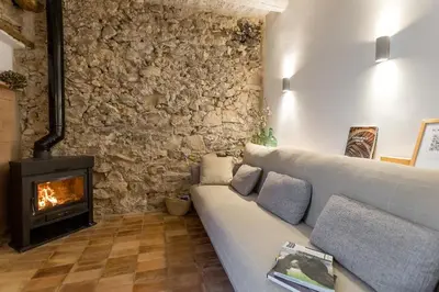 Zona de estar de Casa Rural Boutique - Ca Bolo