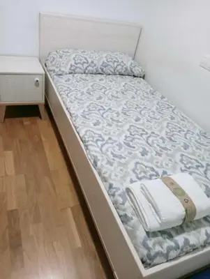 Cama o camas de una habitación en El Capricho de Bego