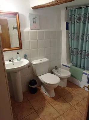 Un baño de Casa Flor de lis