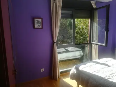 Cama o camas de una habitación en La Terraza de Zahara